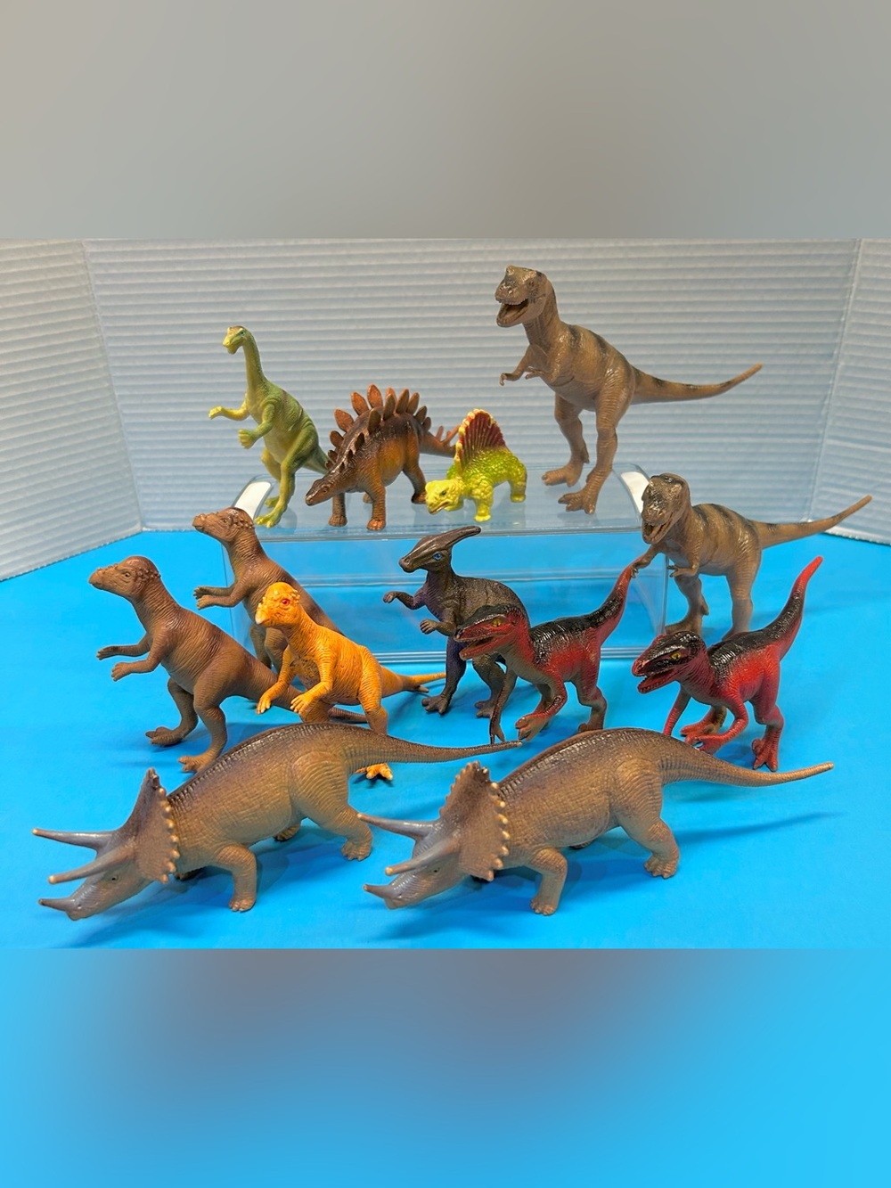 Assorted Plastic S.H. Dinosaur Toy Lot